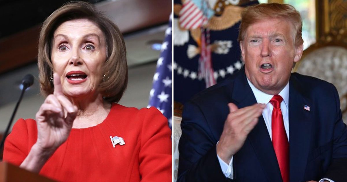 nancy pelosi trum abuse of power.jpg?resize=412,275 - Nancy Pelosi Accused Trump Of Abusing The Power After He Interfered In The Sentencing Of Stone