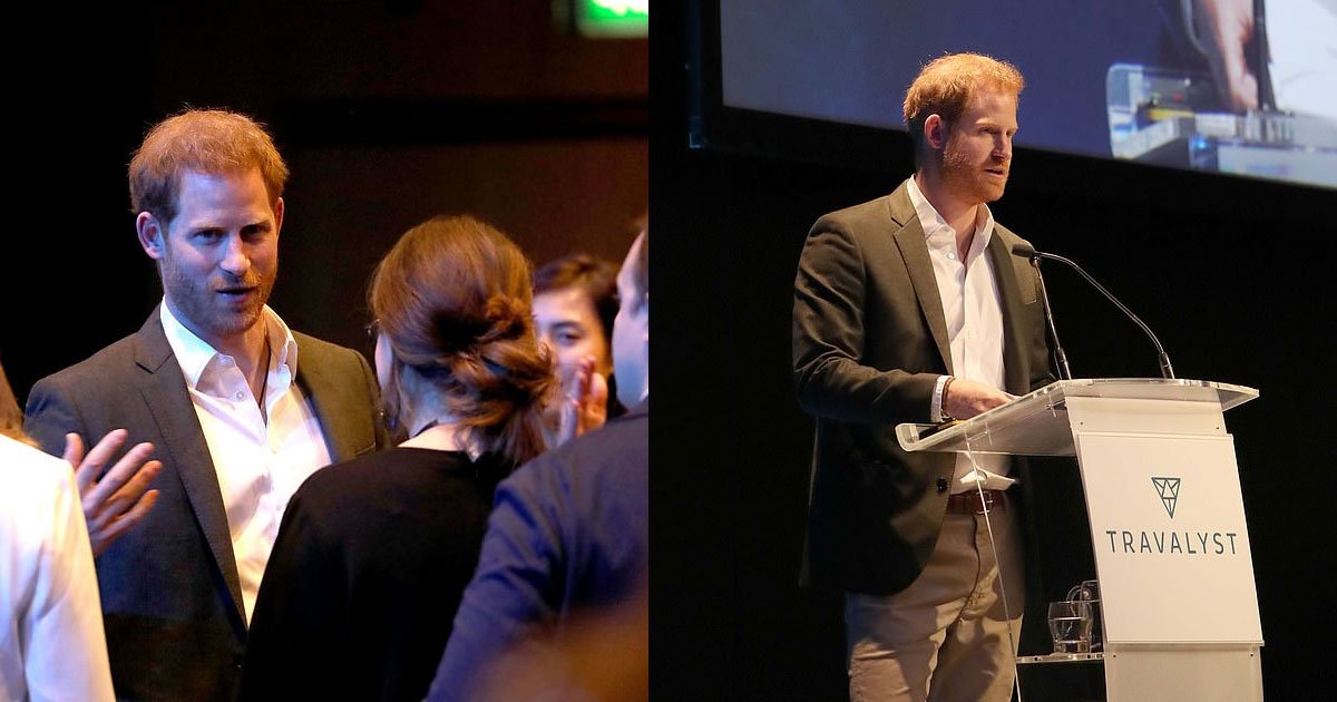 prince harry asked delegates at a tourism conference in edinburgh to address him simply as harry.jpg?resize=412,232 - Prince Harry Asked Delegates At A Tourism Conference To Address Him Simply As 'Harry'