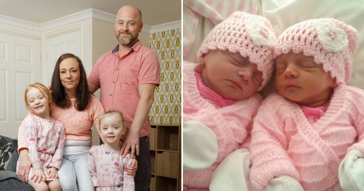 twins7.png?resize=412,275 - Mother Gave Birth To Twin Girls For The Second Time On Valentine's Day