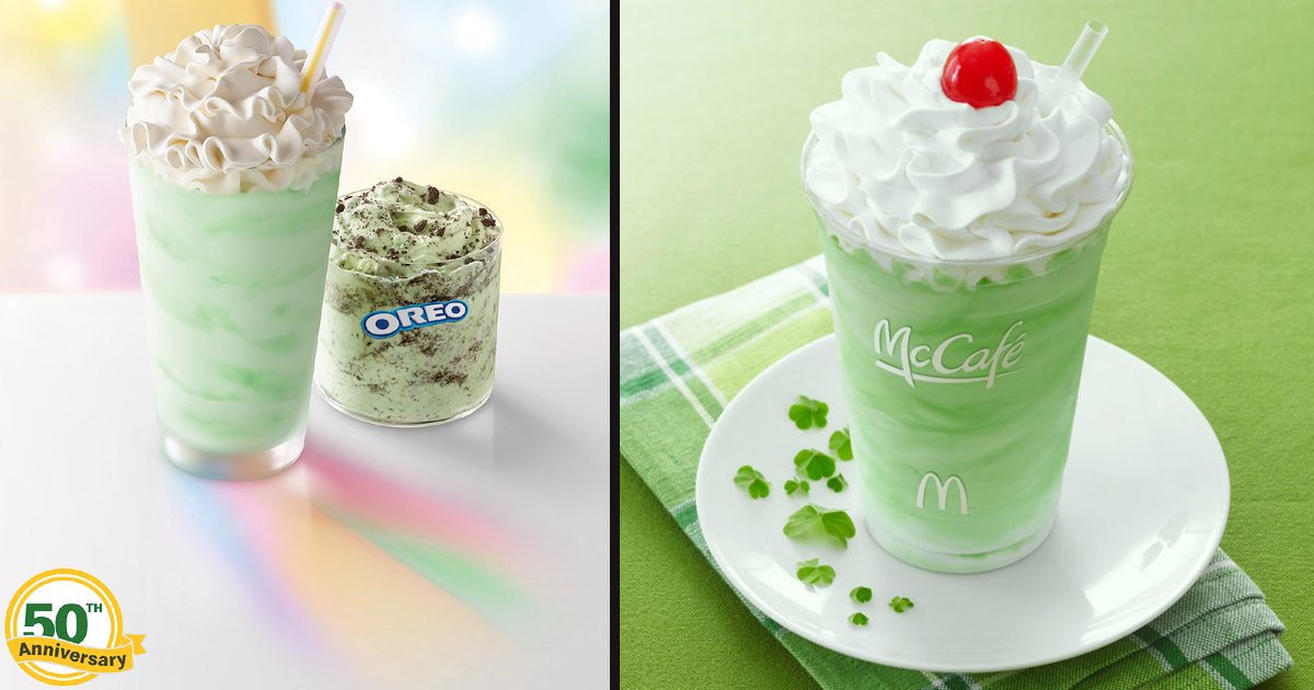 untitled 1 20.jpg?resize=412,275 - McDonald's Is Celebrating 50 Years Of The Shamrock Shake With A New Oreo Shamrock McFlurry