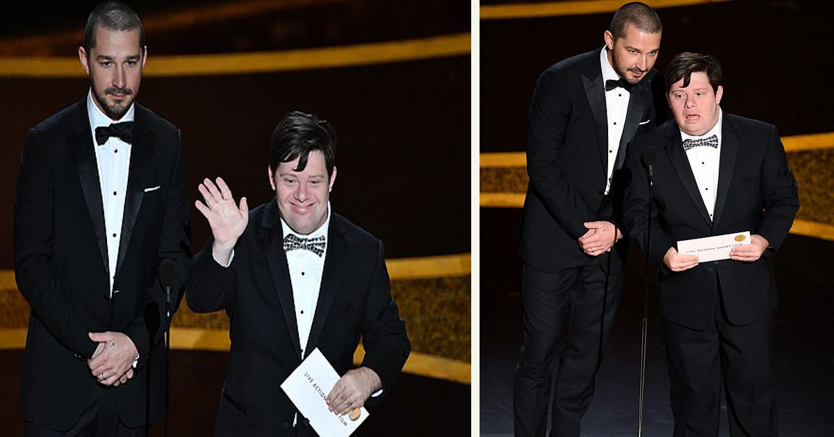 untitled 1 41.jpg?resize=412,275 - 'The Peanut Butter Falcon' Star Zack Gottsagen Made History As The 1st Oscars Presenter With Down Syndrome