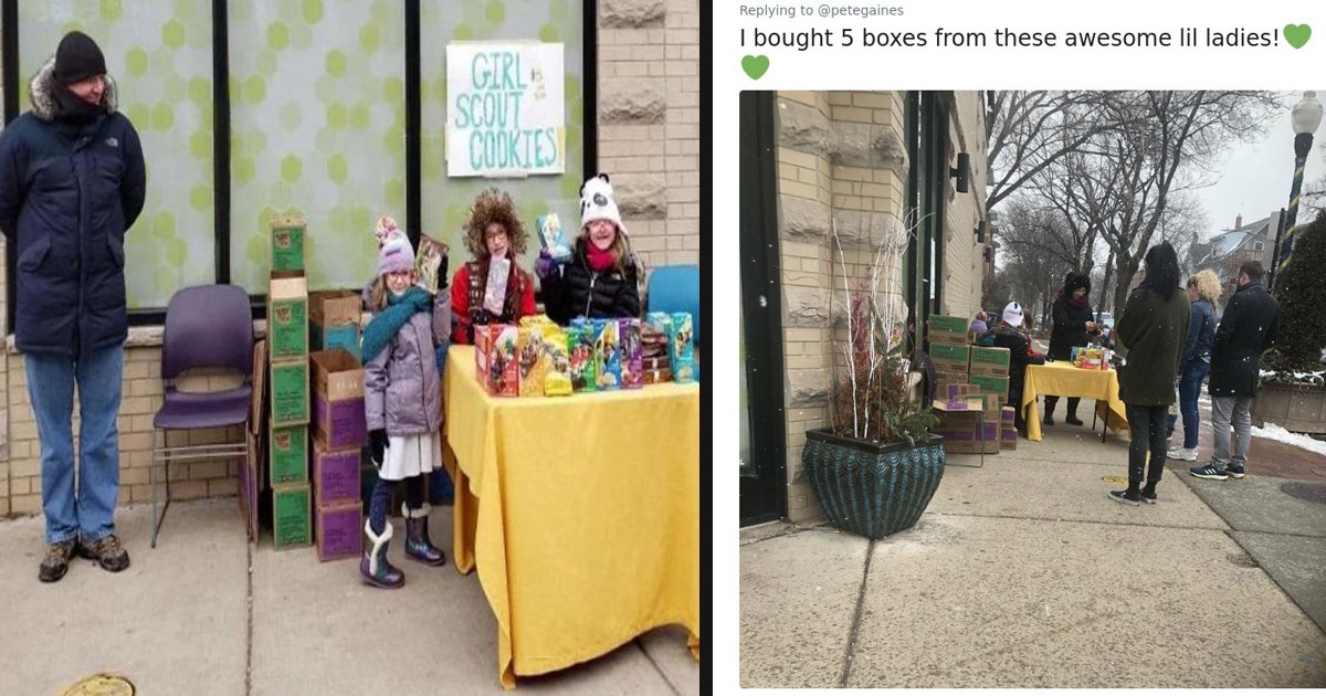 untitled 1 51.jpg?resize=412,232 - Girl Scouts Sold Hundred Of Cookies After Setting Up A Stall Outside A Cannabis Dispensary In Chicago