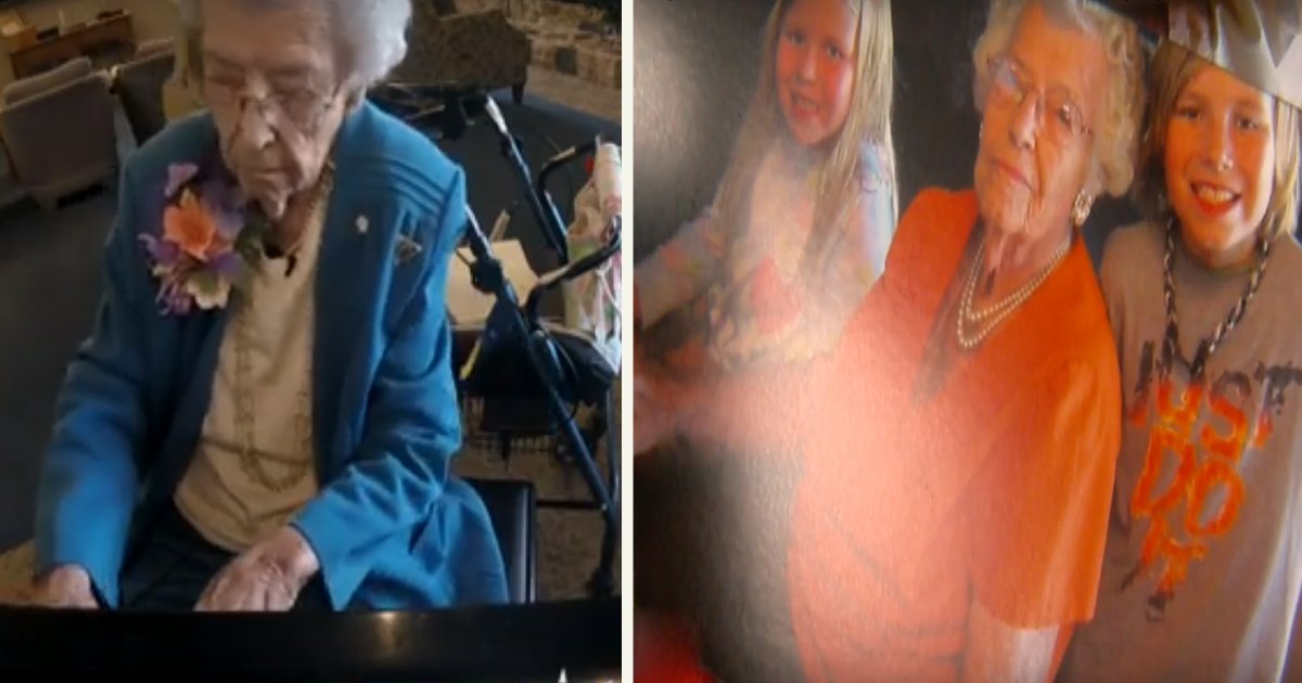 untitled 4 1.jpg?resize=412,232 - Woman, 103, Feels Young By Putting On Daily Piano Recitals For Her Assisted Living Community