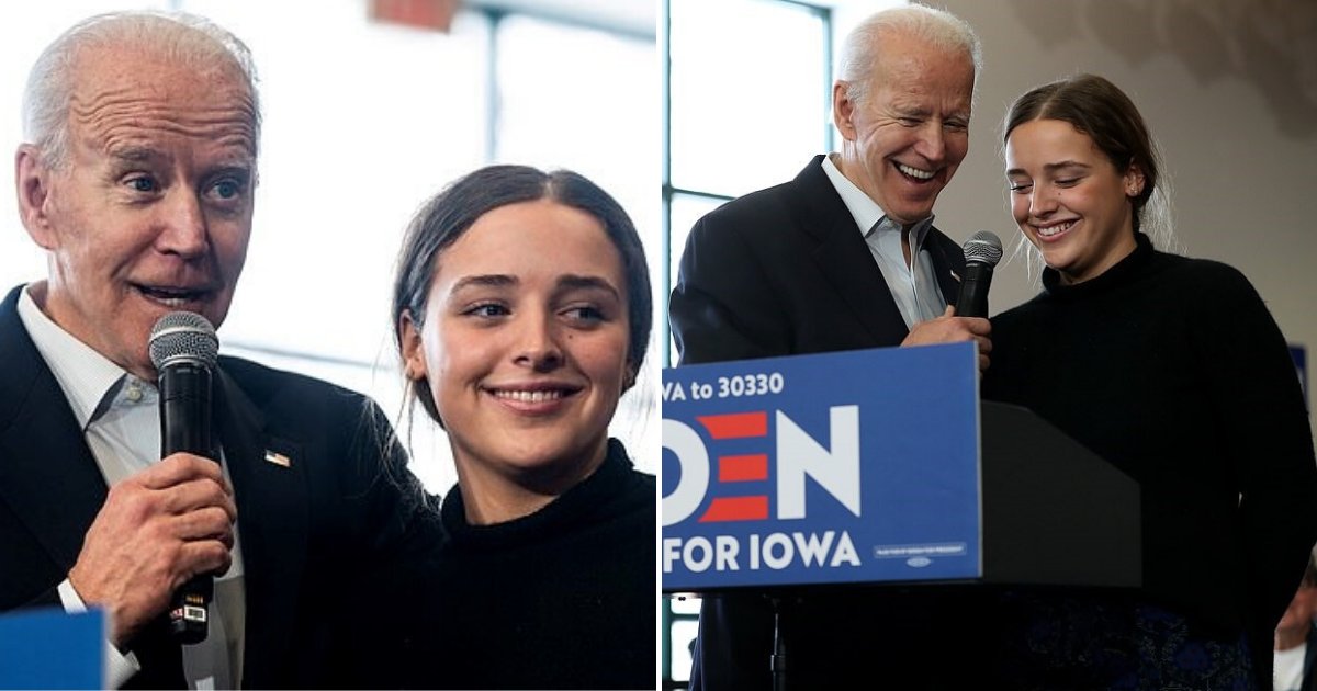 untitled design 18.png?resize=1200,630 - Joe Biden Seen Kissing His Granddaughter On The Lips While Holding Hands During Campaign Event