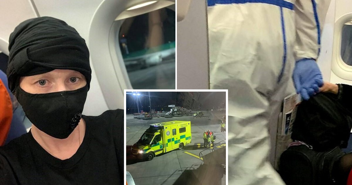 untitled design 19.png?resize=412,232 - Traveler Revealed How Officials In Hazmat Suits Burst Onto Plane To Remove Suspected Coronavirus Victim