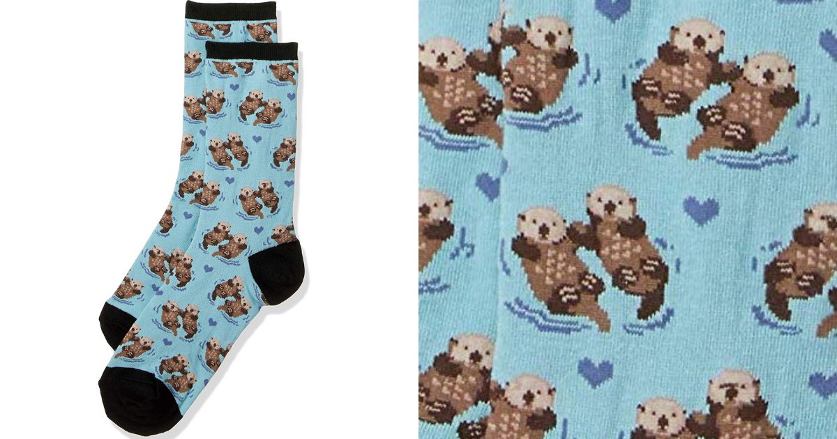 vonjour6.png?resize=412,275 - A tous les amoureux des animaux : on vous a déniché des chaussettes loutres