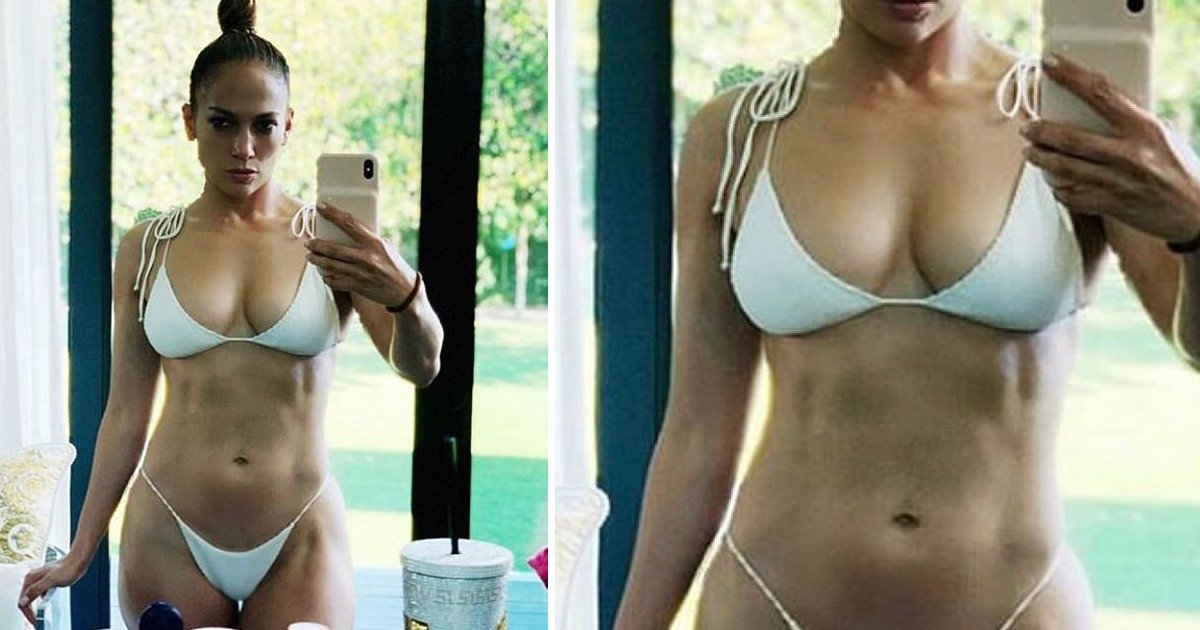 whatsapp image 2020 02 17 at 12 04 20 pm 1.jpeg?resize=1200,630 - Jennifer Lopez 50, Shows Off Her Sizzling Figure In Mirror Selfie Mantled In Bikini-Clad