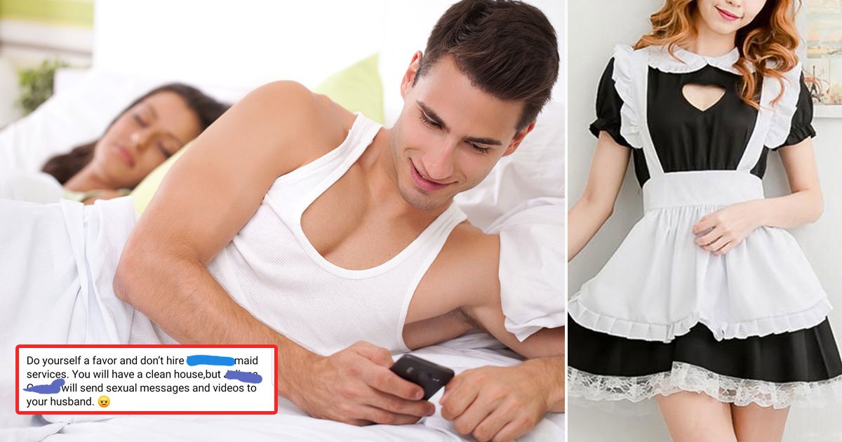 wife review maid husband cheating with.jpg?resize=412,275 - Woman Left A Harsh Review Of Her Maid After She Found Out Her Husband's Affair