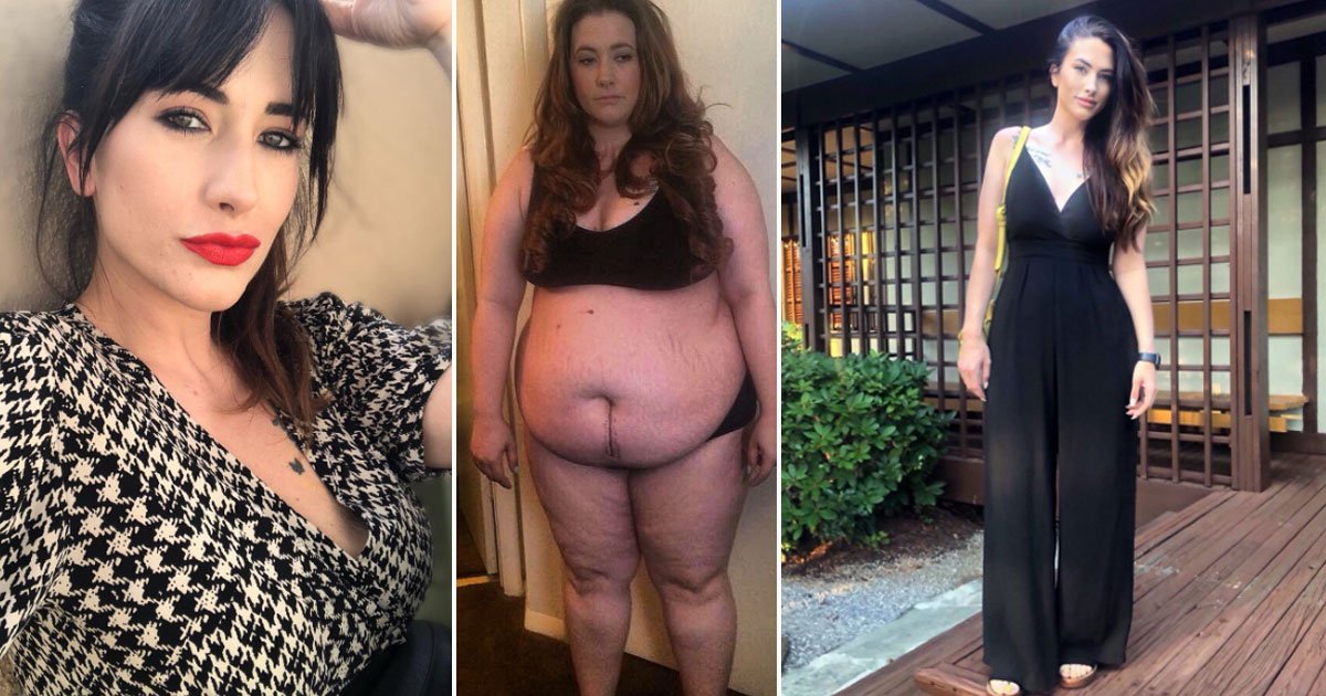 woman incredible transformation.jpg?resize=1200,630 - 290lbs Woman Lost Over 140lbs After A Humiliating Incident