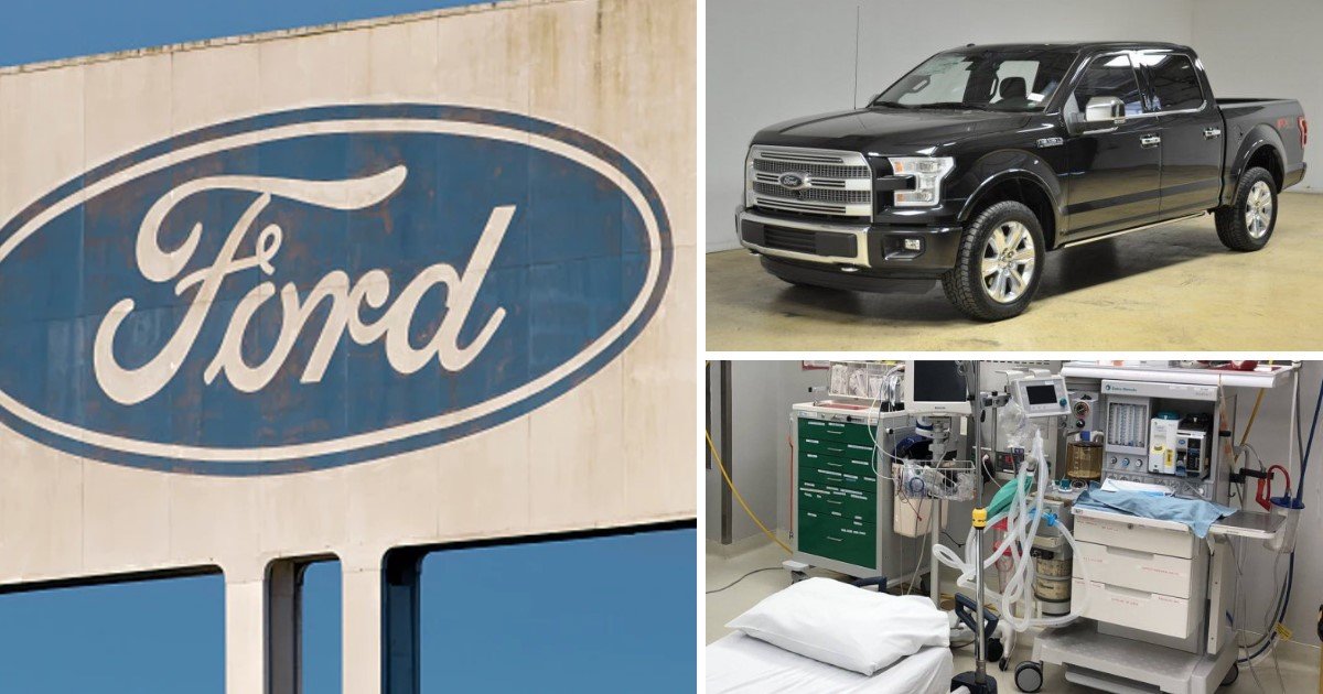 1 204.jpg?resize=1200,630 - Ford Using F-150 Truck Parts To Manufacture Respirators To Help Combat COVID-19