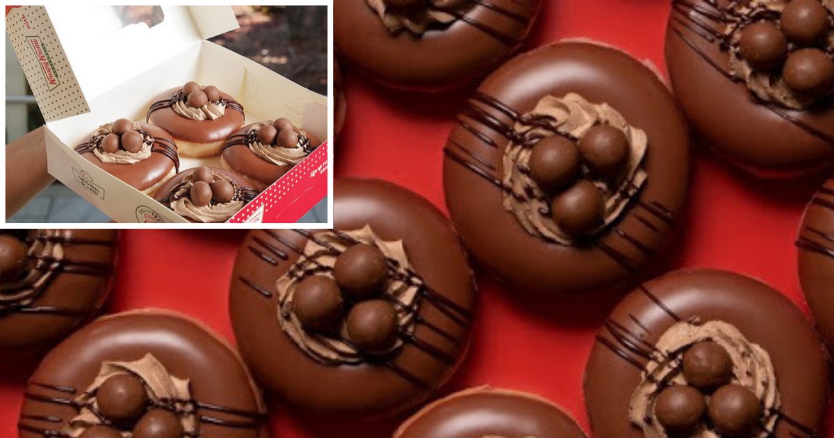 1 7.png?resize=412,275 - Krispy Kreme Has Launched Their New Doughnut Along with Maltesers, With Crème and Chocolate Ganache