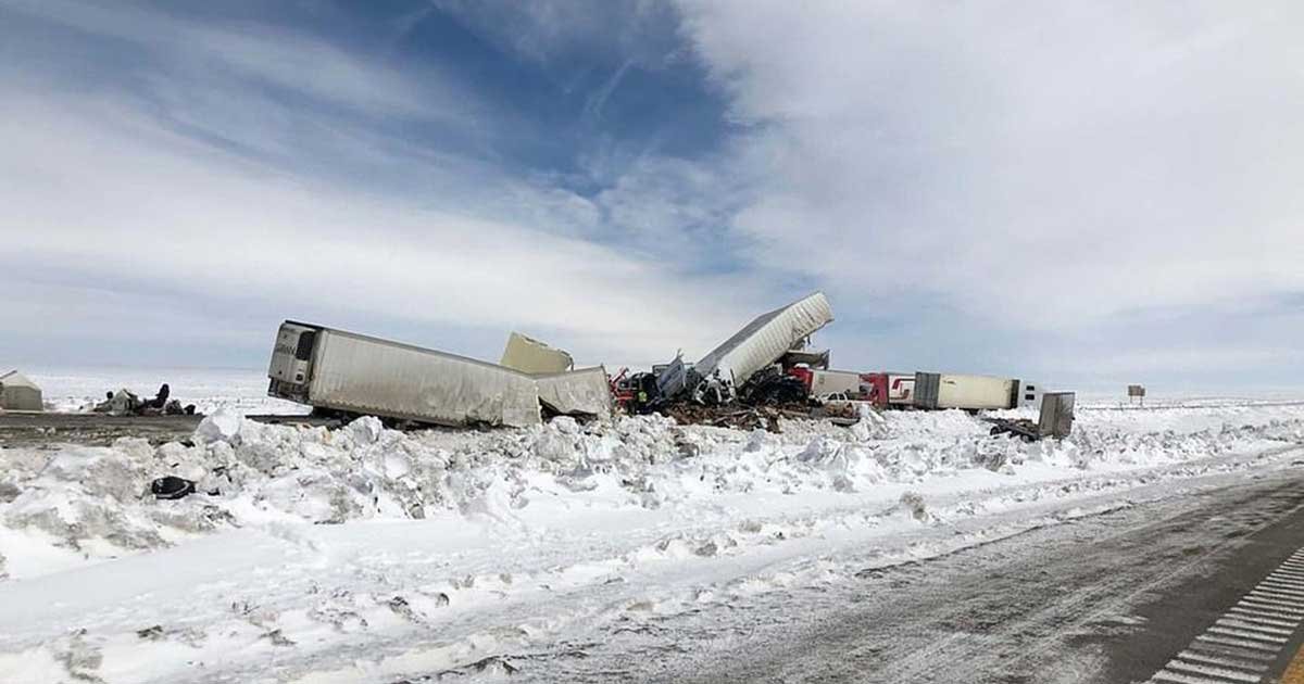 11 10.jpg?resize=412,232 - Three People Died, Dozens Left Injured On 100-Vehicle Pile Up In Wyoming