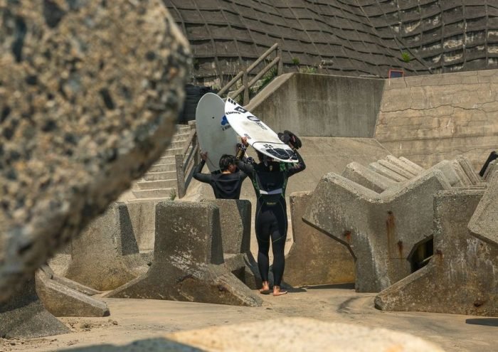 Resultado de imagen de surfista fukushima