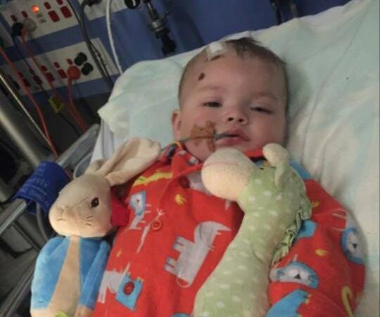 Bobby the brave: Tortured toddler making huge recovery ...