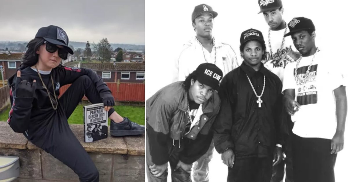 2 12.png?resize=1200,630 - This Schoolboy Got Dressed as NWA Rapper Eazy-E for World Book Day