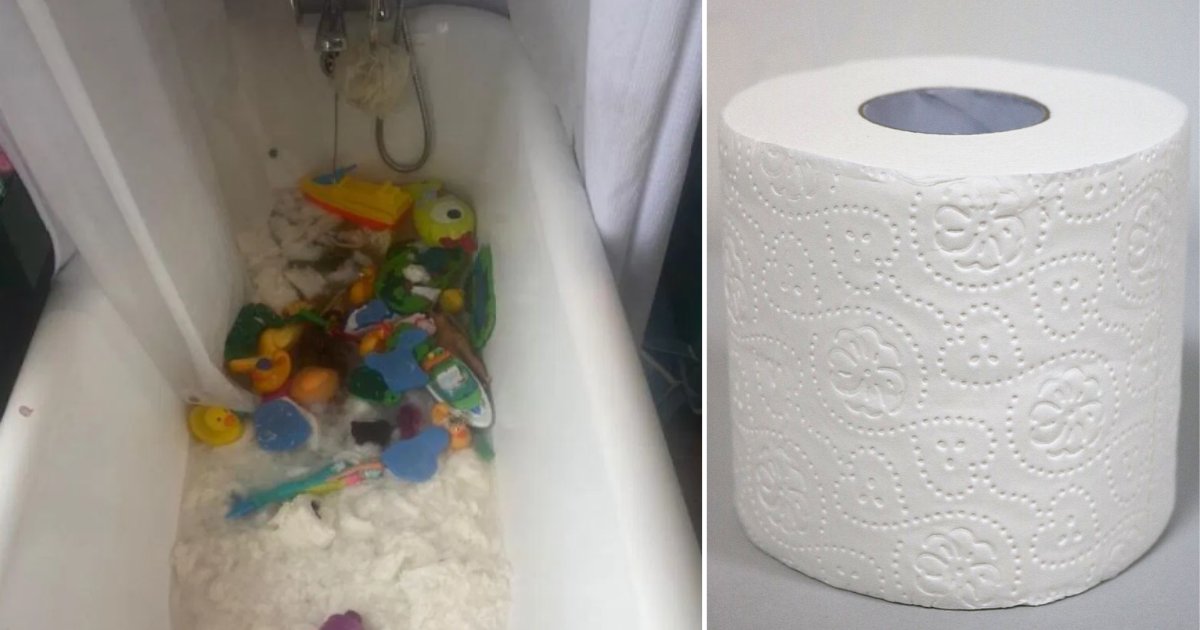 2 43.png?resize=412,275 - Kids Put 18 Stocked Loo Rolls In The Bath After Mum Stockpiles Them Amid Coronavirus 