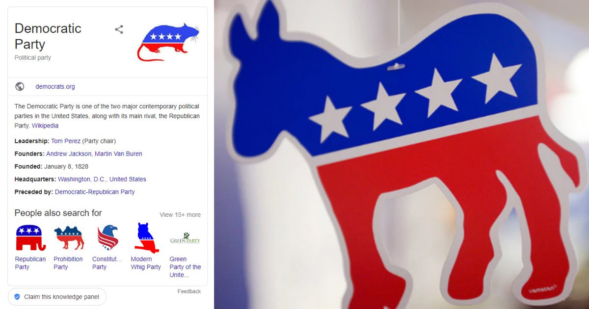 google trends democratic candidates