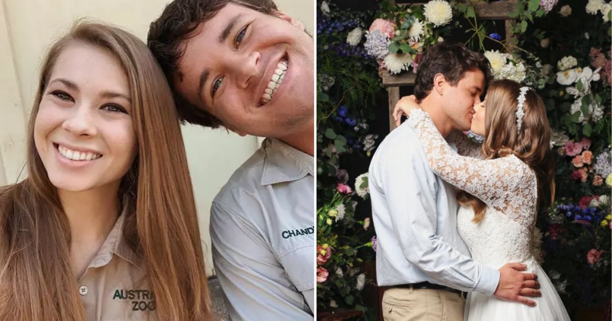 2 70.png?resize=1200,630 - Chandler Powel and Bindi Irwin Tied The Knot At A Zoo In Australia