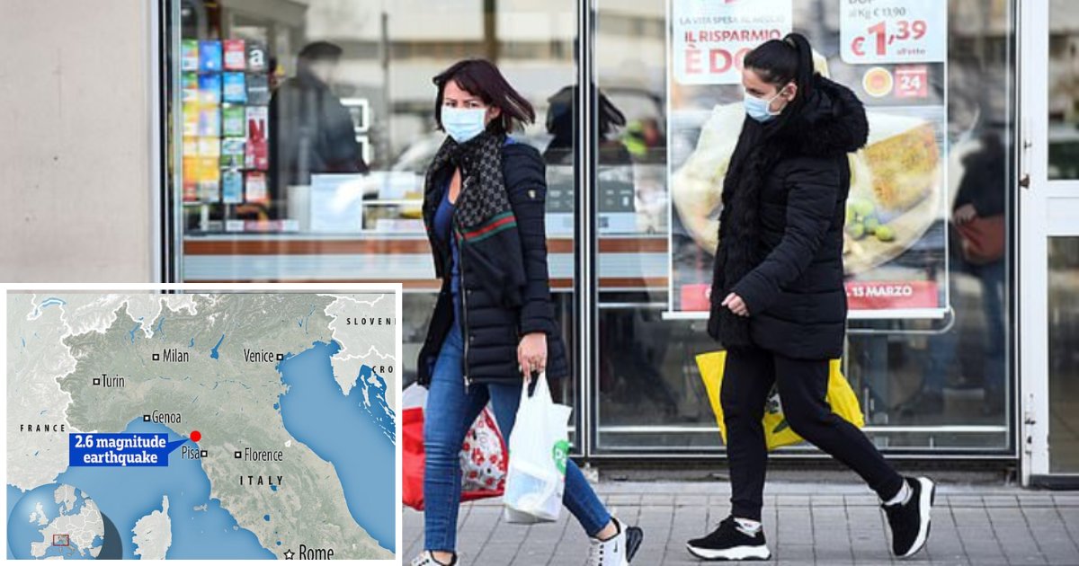 3 20.png?resize=412,232 - Italy Stunned By The 2.6 Magnitude Earthquake Amidst The Coronavirus Outbreak