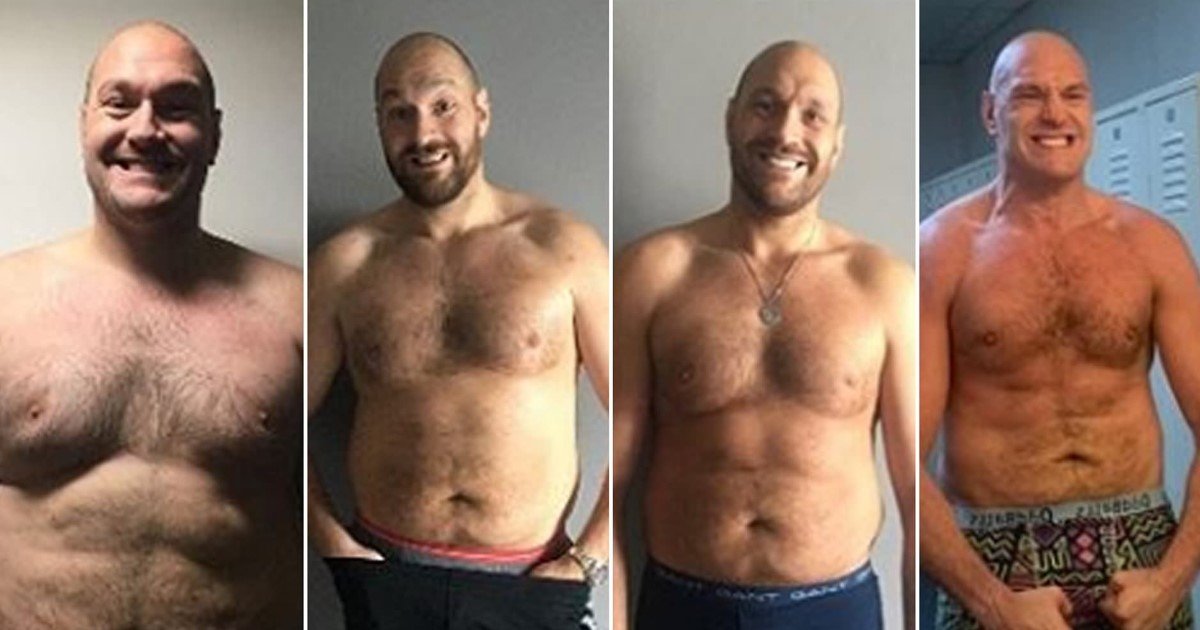 5 11.jpg?resize=1200,630 - Tyson Fury Showed Off His Awesome Transformation Journey Of Losing 140lbs By Sharing Four Shirtless Photos