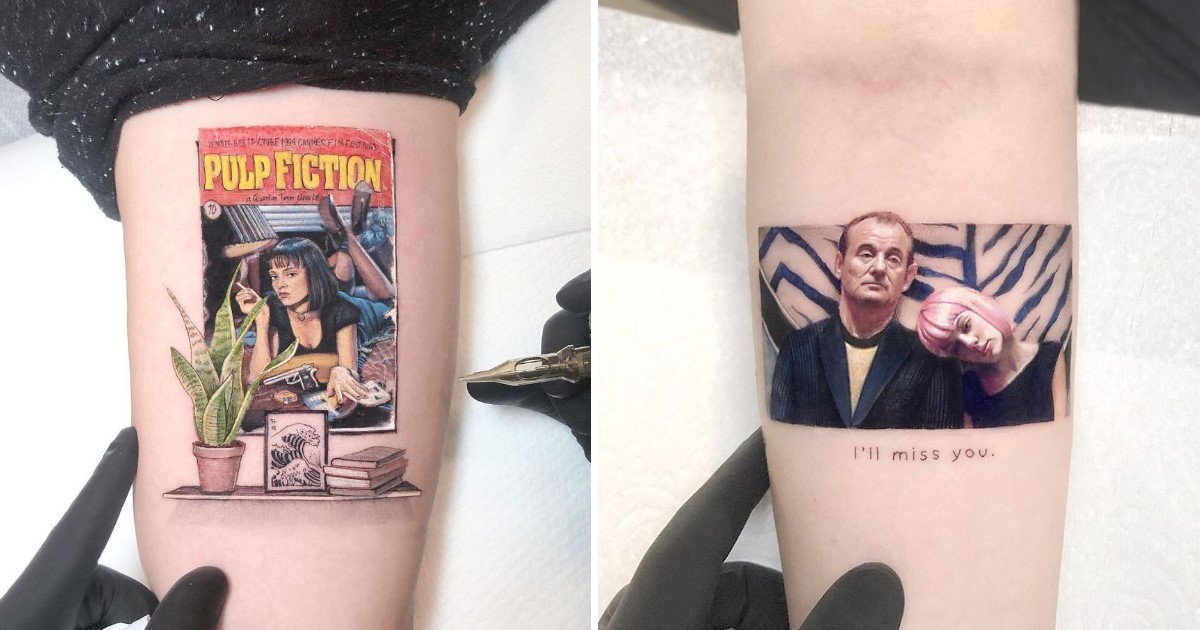 A Talented Artist Showcased Pop Culture In Micro Tattoos Small Joys