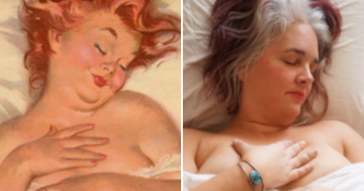 6 24.png?resize=412,232 - A Woman Recreated 24 Pictures of Plus-Size Pin-Up From the 1950s Whom The World Has Forgotten