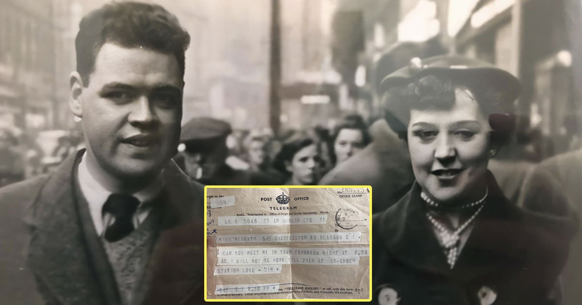 66 year old telegram love letter.jpg?resize=412,275 - Heart-melting Love Story Behind A 66-year-old Telegram