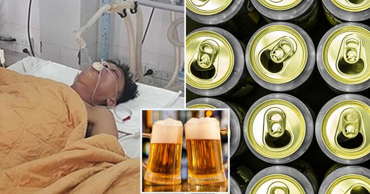 beer5.png?resize=1200,630 - Doctors Administered 15 Cans Of Beer Into A Patient's Stomach To Save His Life