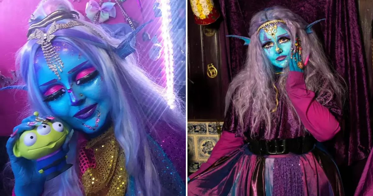 blue6.png?resize=412,275 - Woman Revealed Why She Wants To Turn Herself Completely BLUE