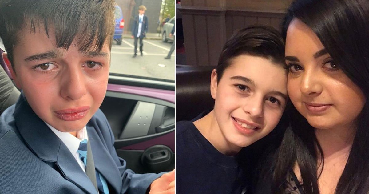 boy bullied school three months pulled out school.jpg?resize=412,275 - Autistic Boy Bullied For Three Months Before Being Pulled Out Of School