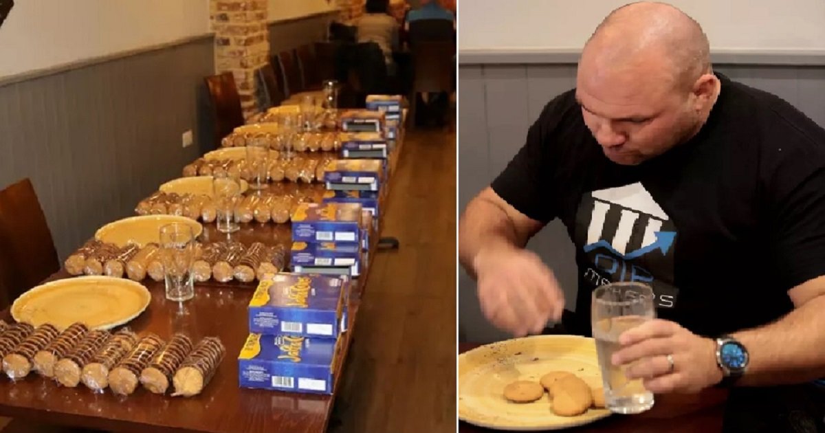 c4.jpg?resize=412,275 - A Man Ate 36 Jaffa Cakes In Just Three Minutes, Making Him The Unofficial Champ