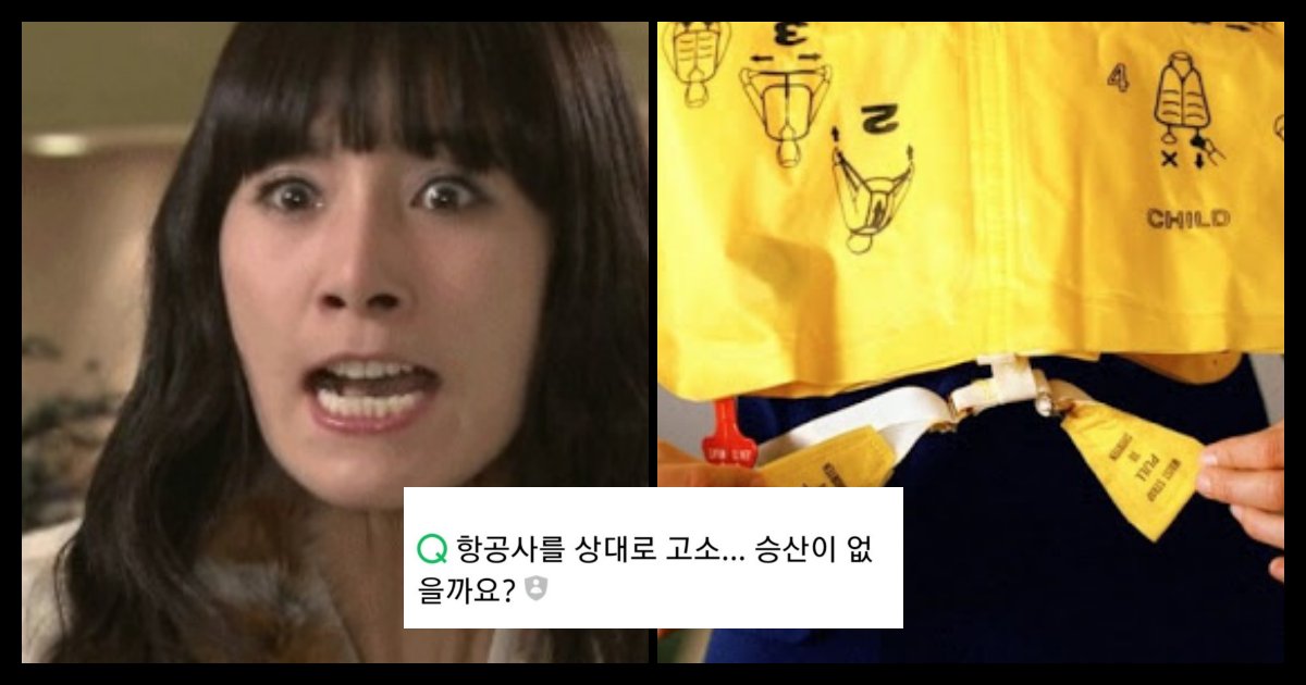 collage 169.png?resize=412,275 - "제발 읽어주세요",국내 항공사를 상대로 '구명조끼' 하나로 고소한다는 두 딸을 가진 '엄마'