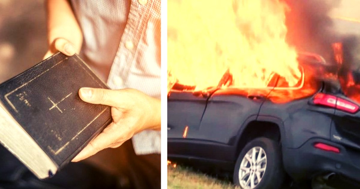 diseno sin titulo 86.png?resize=1200,630 - VIDEO: Un Conductor (Y Su Biblia) Sobrevive Al Trágico Incendio De Su Vehículo