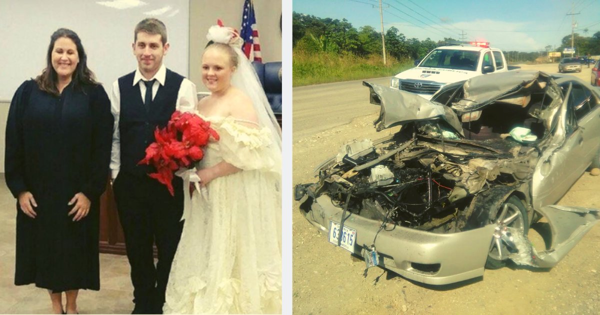 diseno sin titulo 91.png?resize=1200,630 - Recién Casados Pierden La Vida En Un Accidente De Tráfico Minutos Después De Su Boda