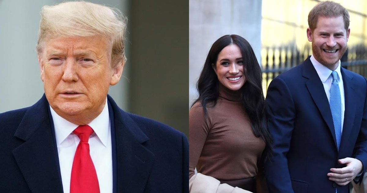 donald trump announced united states will not pay for harry and meghans security protection.jpg?resize=1200,630 - Donald Trump Announced United States Will Not Pay For Harry And Meghan's Security Protection