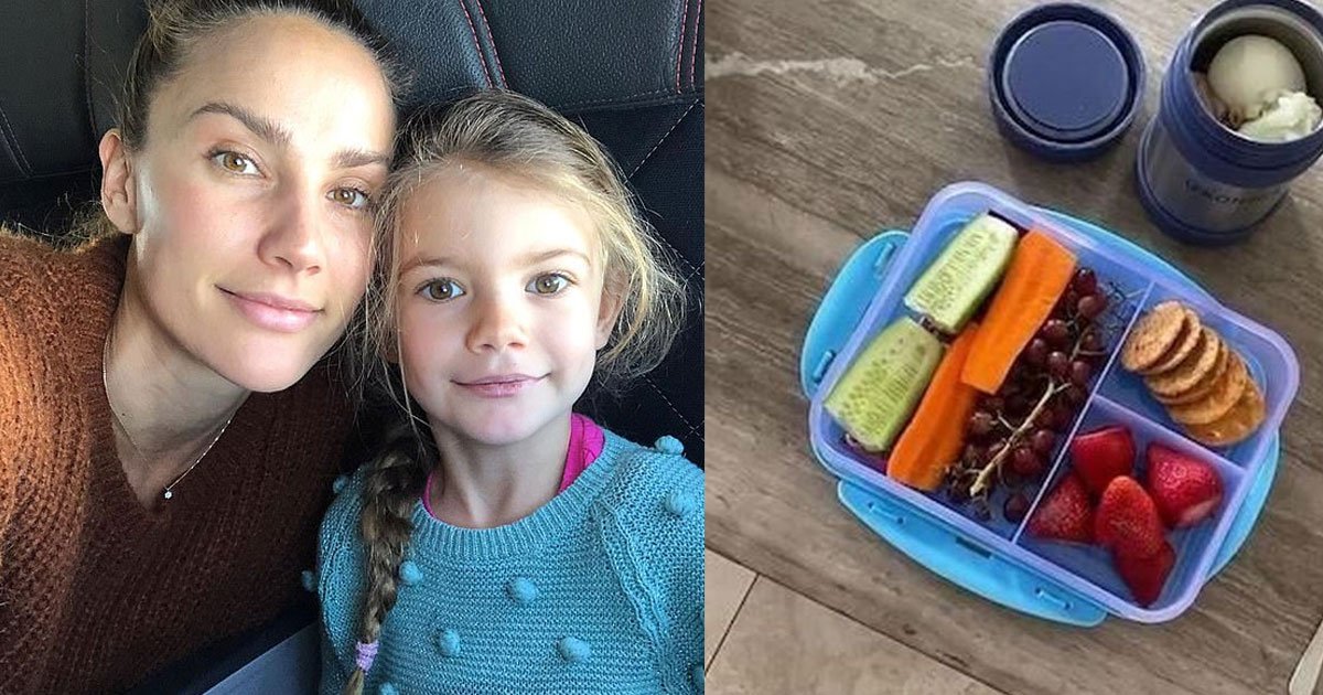ex miss universe defended herself after social media users questioned her for not giving her daughter enough food.jpg?resize=412,275 - Former Miss Universe Received Backlash After She Shared A Picture Of Her Daughter's Lunchbox