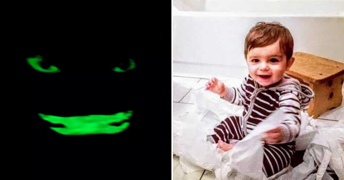 glow6.png?resize=1200,630 - Mother Left Terrified After Toddler Appeared In Doorway Wearing Glow In The Dark Pajamas