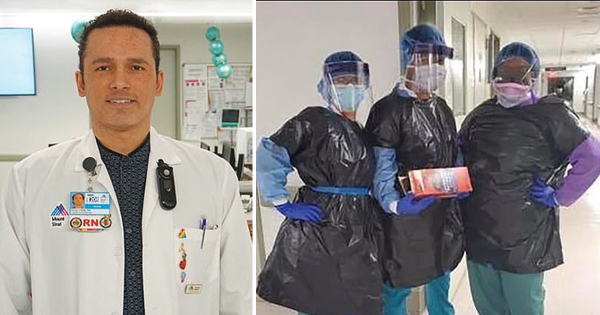 gsgsgsgsss.jpg?resize=412,275 - Employee At A NYC Hospital Dies Of Coronavirus Where Nurses Were Forced To Wear Trash Bags As Protective Equipment