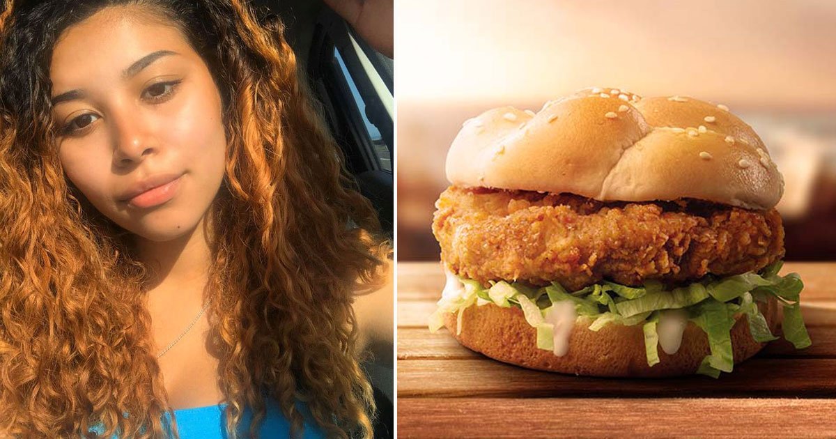 kfc staff laughed vegan woman chicken burger.jpg?resize=412,232 - KFC Staff Laughed At A Vegan Woman After Accidentally Giving Her A Chicken Burger