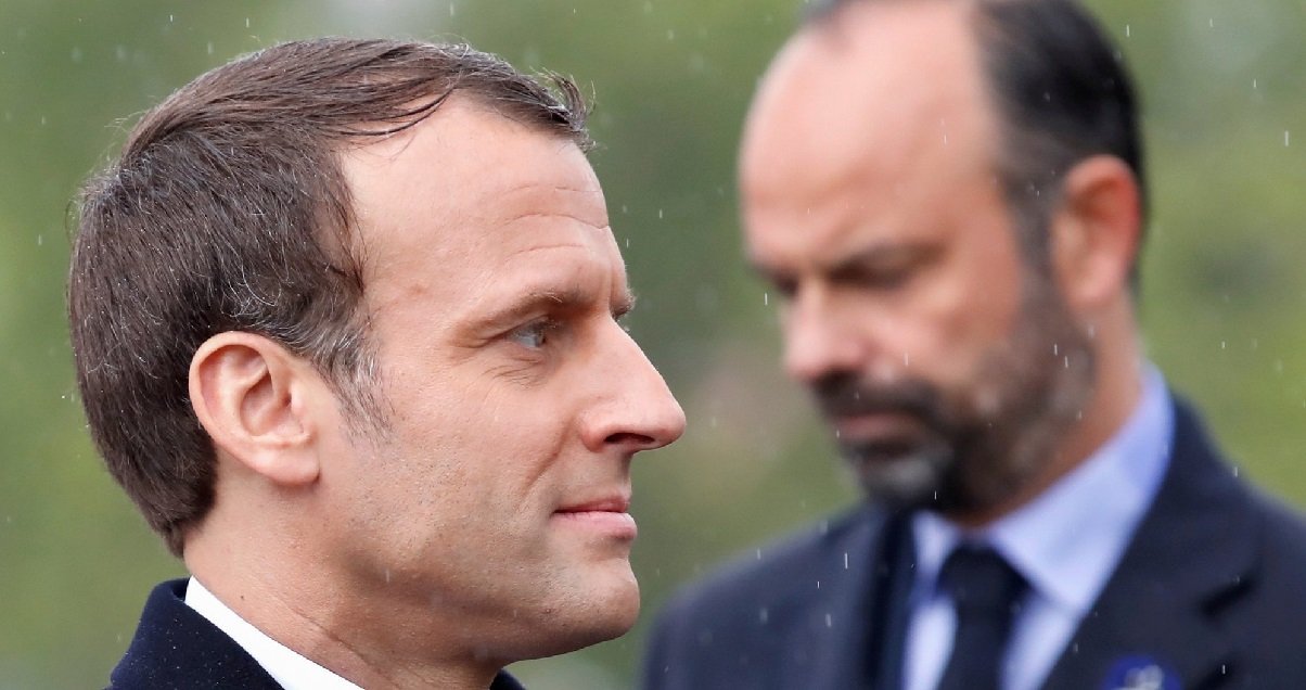 macron philippe.jpg?resize=412,275 - Question du jour: Pourquoi Édouard Philippe et Emmanuel Macron ne portent pas de masque ?