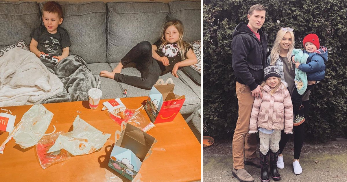 mother trolled letting kids eat mcdonalds watch youtube.jpg?resize=412,275 - 23-year-old Mother Trolled For Letting Her Children Eat McDonald's And Watch YouTube