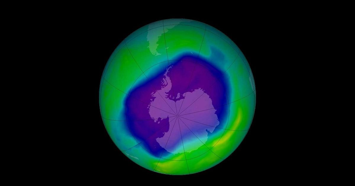 ozone nasa 1579209179 e1585597107423.jpg?resize=1200,630 - Bonne nouvelle : La couche d'ozone au dessus de l’An­tar­c­tique est en train de se résorber !