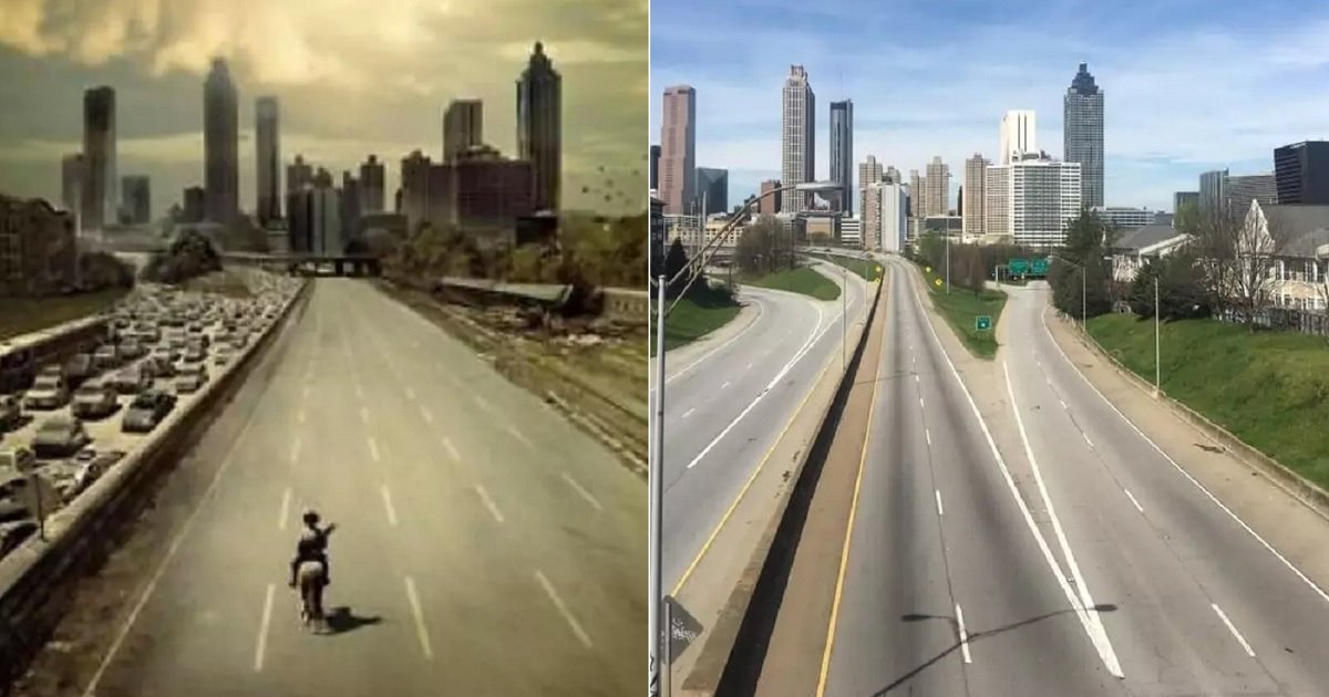 p3 11.jpg?resize=1200,630 - Bored Fans Were Able To Recreate The Walking Dead's Iconic Promo Picture Due To Lockdown