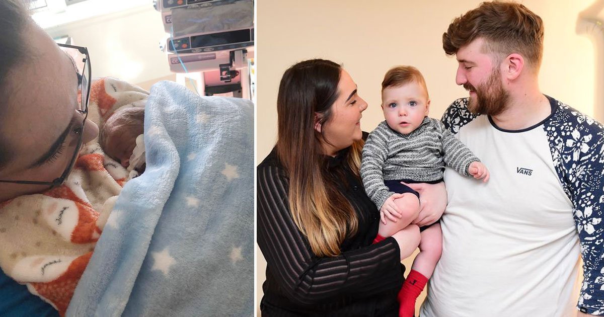 parents told baby would not make it celebrating first birthday.jpg?resize=412,275 - Parents - Who Were Told Their Baby Would Not Make It - Will Be Celebrating His First Birthday