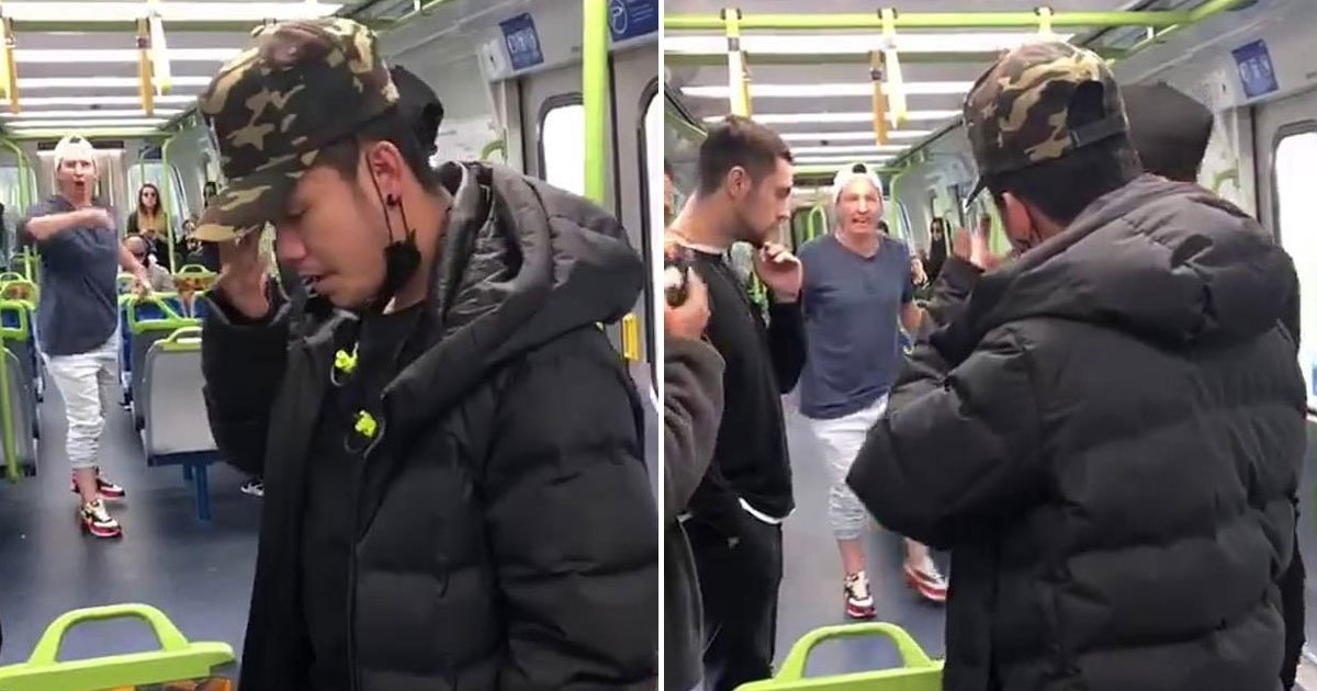racist mother shout men go back your country disease carrying.jpg?resize=412,275 - Mother Told Two Men To 'Go Back To Your Own Country' Before Calling Them Disease Carriers