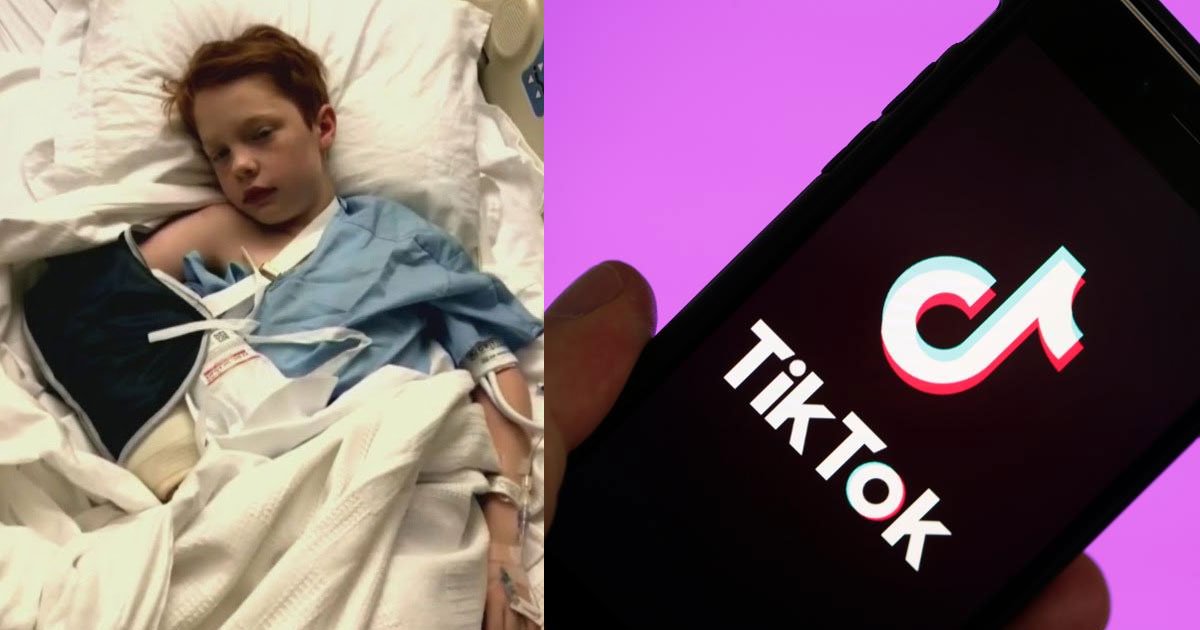 teen hospitalized after two of his classmates allegedly tripped him during viral skull breaker challenge for tiktok.jpg?resize=412,232 - Teen Hospitalized After Two Of His Classmates Allegedly Tripped Him To Do A Viral Challenge On Tiktok