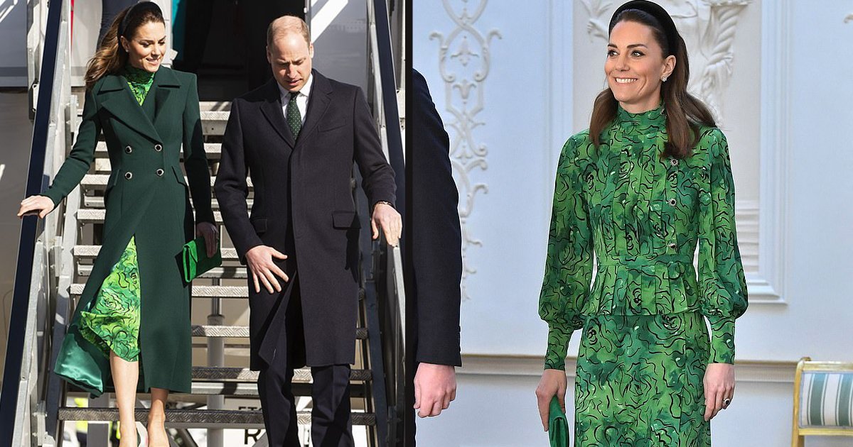 untitled 1 15.jpg?resize=1200,630 - Kate Middleton Shined At Diplomatic Dressing In Shades Of Green For Her First Official Visit To The Republic Of Ireland