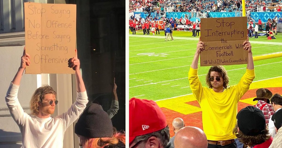 untitled 1 26.jpg?resize=412,275 - 'Dude With A Sign' Has 5.7 Million Followers For Sharing The Truth No One Talks About In Public