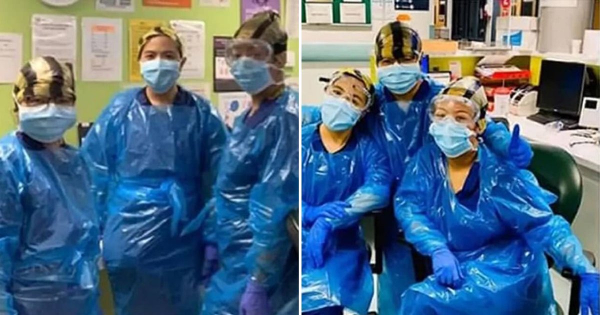 untitled design 1 6.png?resize=412,275 - Nurses Seen Wearing Bin Bags Due To Lack Of Protective Gear At Overwhelmed Hospital