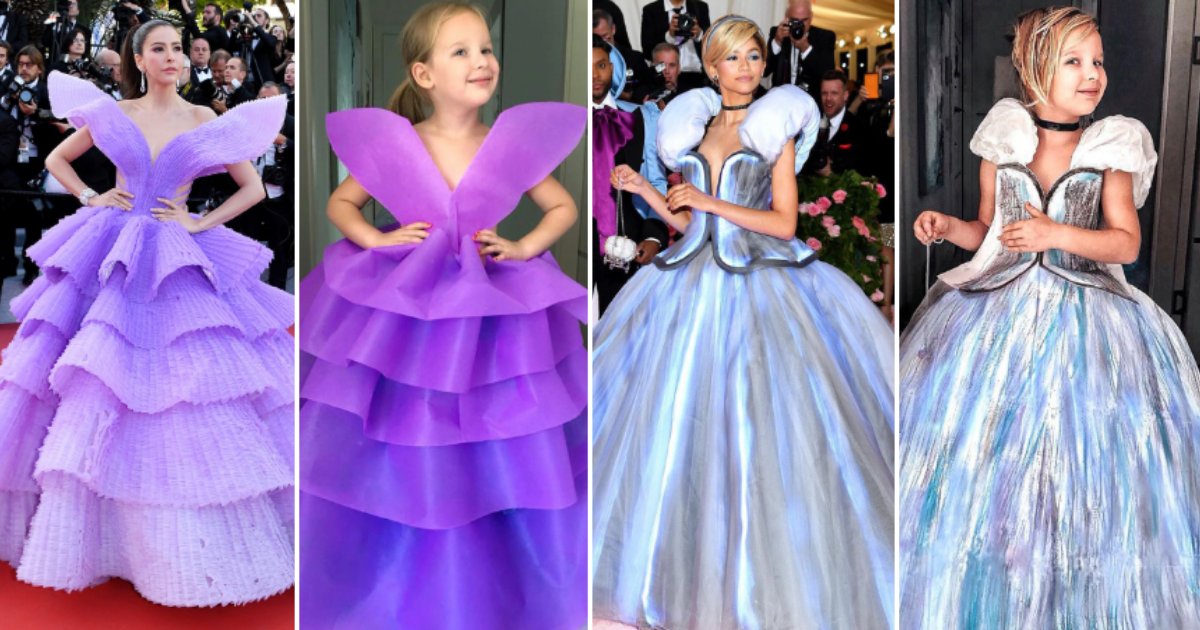 untitled design 102.png?resize=412,275 - Look At How This Talented Mother-Daughter Duo Recreated Famous Red Carpet Looks